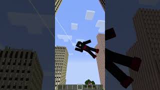 Web swinging in Minecraft!