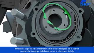 Reemplazo hub de rueda SKF en trailer