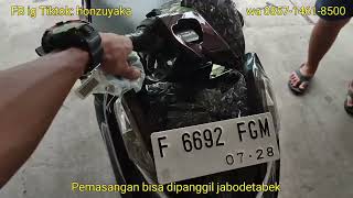 Pasang keyless PCX di motor honda vario 125 old bohlam vario KZR