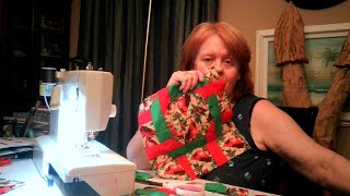 Christmas AccuQuilt Finding and Fixing Mistakes Part 2 cont.@sewwhatseamstress9076