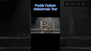 Freddy Fazbear Animatronic Test 1985 #shorts