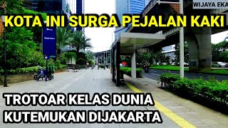 SIDEWALK TROTOAR PROF DR SATRIO | JAKARTA MAKIN KEREN 2022