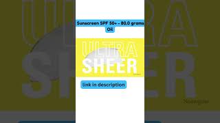 Sunscreen SPF 50+ - 80.0 grams Oil Available on Amazon #short #shortfeed #fyp#homemakersakhi