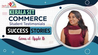 Kerala SET Commerce Online Coaching | Student Testimonial | Parvathi | Apple B Academy