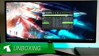 Unboxing LG Ultrawide Gamer 29UM69G | PT-BR