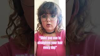 Nooo like I didn't even know my hair was curly 😭 #curlyhair #hair #fypシ゚viral #viralvideo