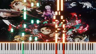 Akeboshi - LiSA (Kimetsu no Yaiba Mugen Train Arc OP) Piano