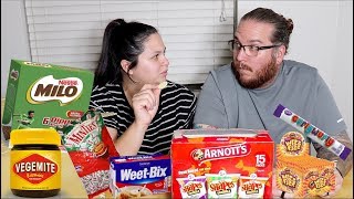 Americans Try Australian Candy & Snacks