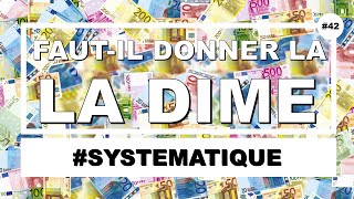 Le chrétien doit-il payer la DIME ? Parlons un peu argent !