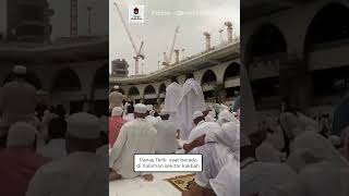 KONDISI SAAT SHOLAT JUMAT DEPAN KAKBAH (Masjidil haram)