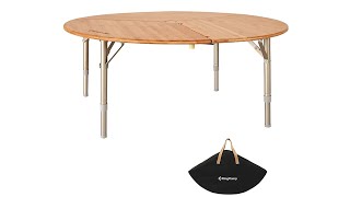 KC 2017  Bamboo Table 9595