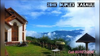 2BHK duplex Kasauli 📞 8544775890 #himachal #property #villa #blog #shimla #kasauli