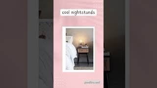 cool nightstands for your home #shorts #giftideas #homedecor #interiordesign #nightstand