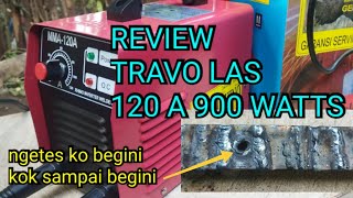 REVIEW Travo las NEW 900watts #laslistrik #tukanglas #mesinlas