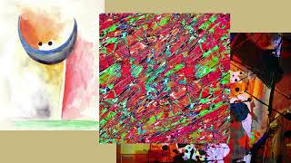 Abstract Expressionism. It shows a series of paintings that were done in that style.