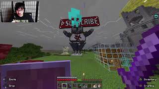 MINECRAFT: REALM Server Fun With Members & PvP! Lets Become A Block GOD pt2