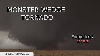 Monster Wedge Tornado (5x Speed) - Morton, Texas