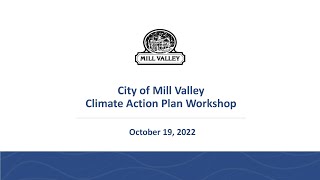 Climate Action Plan (CAP) Webinar