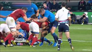 france roumanie mercredi 20h50 TF1 20 9 2015 coupe du monde de rugby