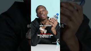 Bobby Shmurda is only drinking Fiji Water #bobbyshmurda #fiji