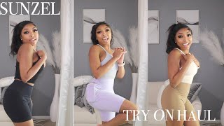 ACTIVEWEAR TRY ON HAUL FT. SUNZEL ON AMAZON | Shalaya Dae