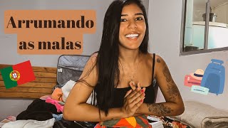 Arrumando as malas da viagem/Mudança para Portugal + quantas malas levei!