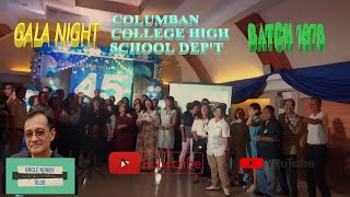 Gala Night | Columban College High School Dep't | Subic Freeport Zone | OLONGAPO CITY | BATCH 78 |