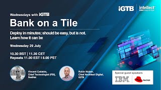 Webinar Trailer: Bank on a Tile - Deploy in minutes; should be easy, but is not. Learn how it can be