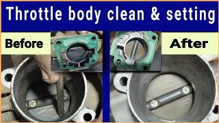 throttle body clean & problem symptoms in hindi @Guru.m