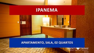 AP0487 - Vende-se - Ipanema, Lindo apartamento, sala, 2 quartos, 1 vaga!