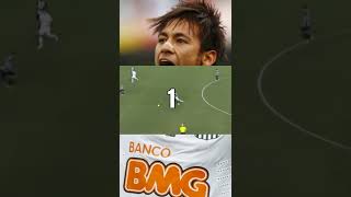 TOP 3 GOLAÇOS DO NEYMAR PELO SANTOS #shorts