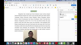 Cara memberikan comment pada file pdf