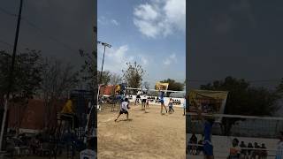 Wining moment 😱😱😱 #volleypall #punjabi #vollyeballmatch #volleyball #shortsviral #shortsvideo #🏐