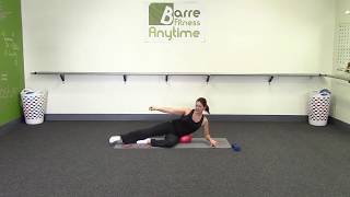 Barre workout - obliques and no barre!