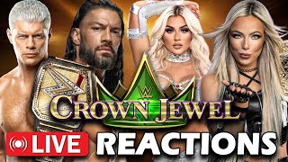 WWE CROWN JEWEL 2024 LIVE REACTIONS IN ITALIANO