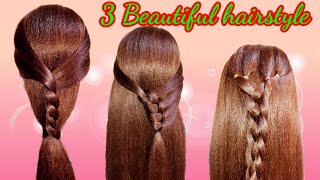 3 simple and easy hairstyles || hairstyle for long hair || hairstyles ||