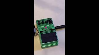 Digitech Synth Wah Envelope Filter Pedal Demo