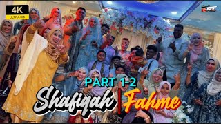 PART 1+2 |  Shafiqah & Fahme | Bollywood Dance | The Wedding Cinematic Film | 2024