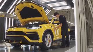 LAMBORGHINI URUS PRODUCTION LINE 2022