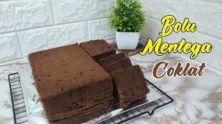 Bikin Bolu Coklat Mentega lembut gak seret