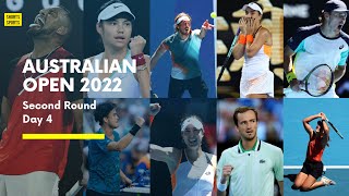 Day 4 - Australian Open 2022 - Second Round Full Results