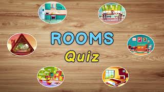 Rooms in the house quiz in English