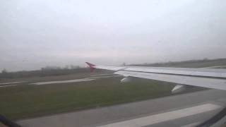 Wizz A320 take-off Debrecen (DEB) bound for Milan Malpensa MXP