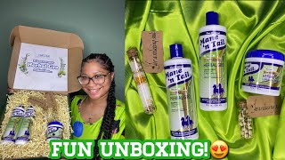 Mane ‘N Tail Herbal Gro Olive Oil & Keratin Infused Unboxing & More!