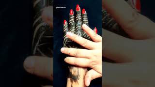 Amazing reverse back hand mehndi।। Mehndi ka design।।mehndi design।।latest mehndi design