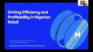 Driving Efficiency and Profitability in Nigerian Retail | Razaq Ahmed