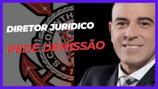 Mais um diretor Jurídico pede para sair? A estranha saída de Leonardo Pantaleão do Corinthians.