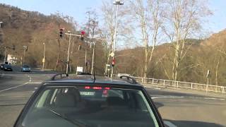 (257) Fahrtvideo von Altenbamberg nach Bad Kreuznach