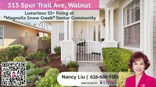 New Listing in Walnut by Local Realtor Nancy Liu |  315 Spur Trail Ave, Walnut, CA 91789