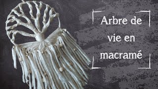 Attrape rêve en macramé